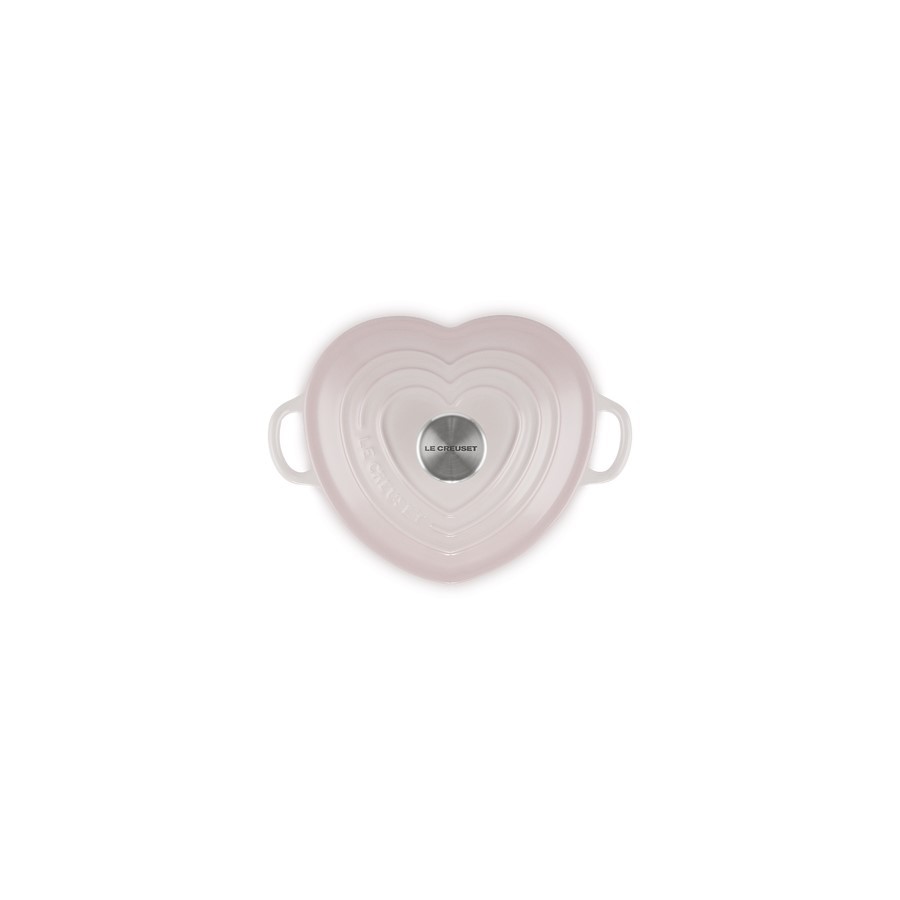 additioanl image for  Le Creuset Heart Low Cass. S/Pink 20 cm 