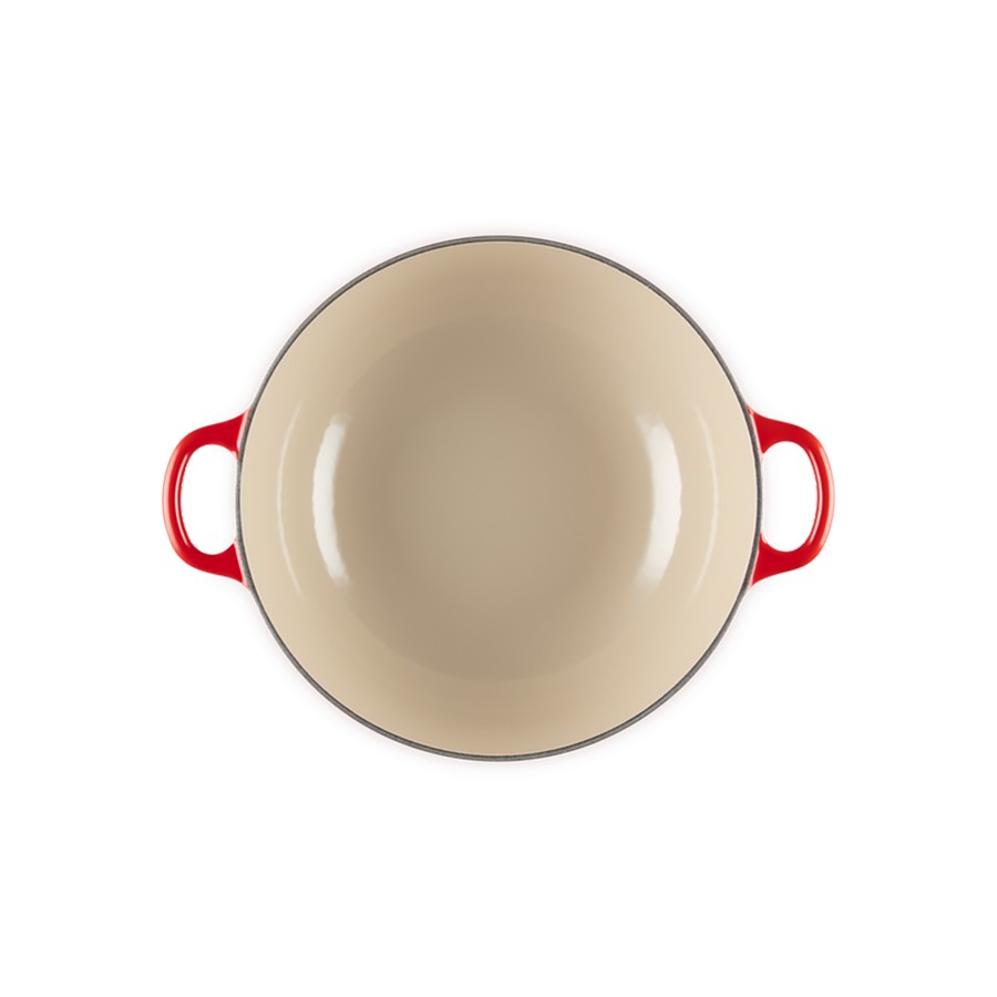 additioanl image for  Le Creuset Holly Soup Pot Cerise 26 cm 