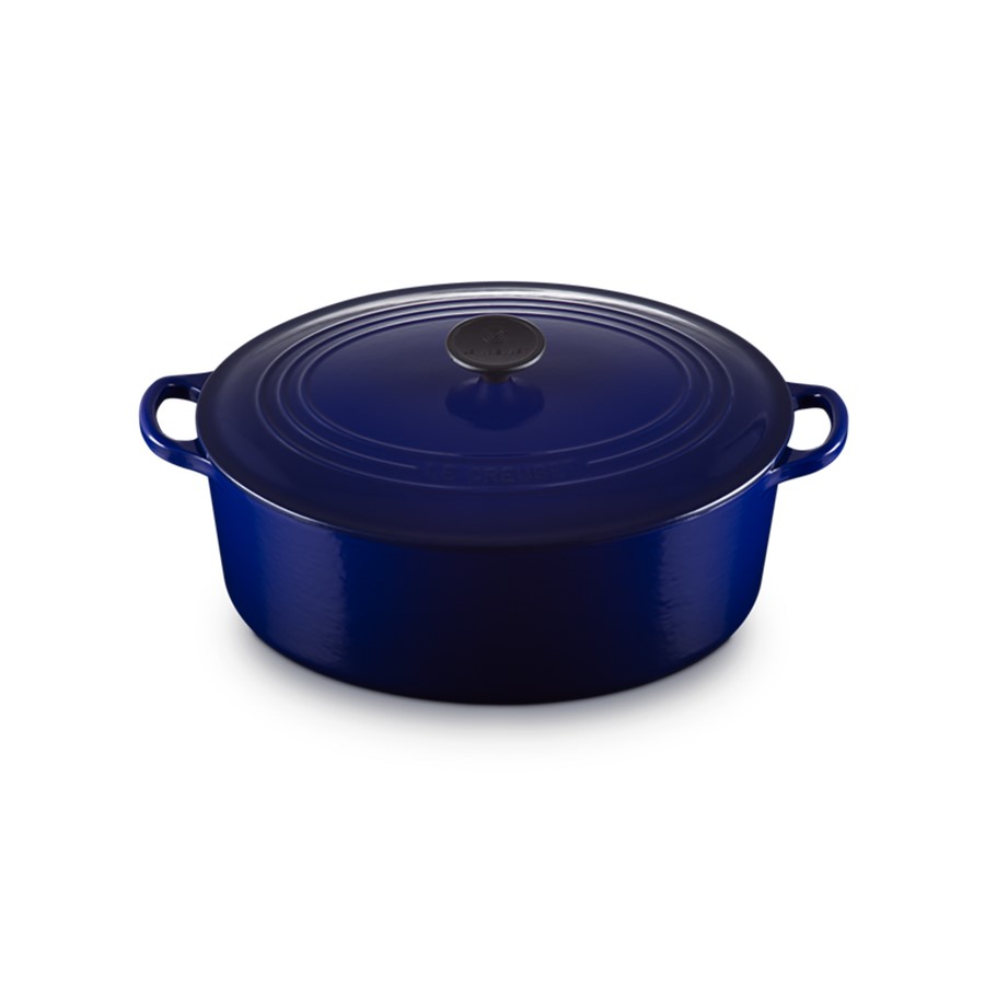 additioanl image for  Le Creuset Oval Casserole Indigo 31 cm 