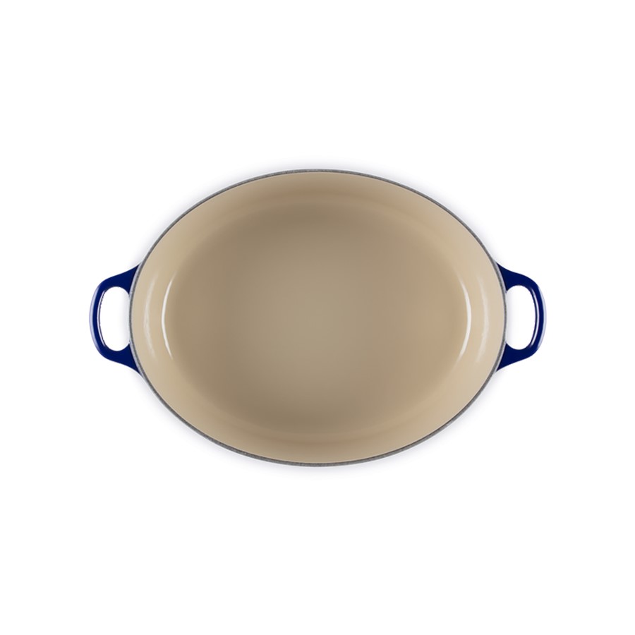 additioanl image for  Le Creuset Oval Casserole Indigo 31 cm 