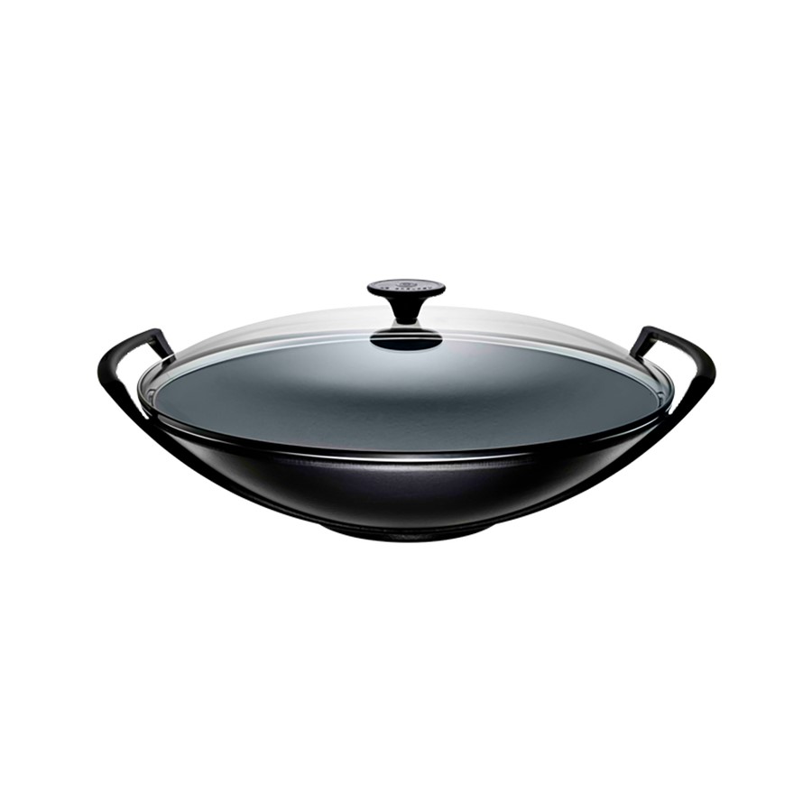 additioanl image for  Le Creuset Wok Satin Black 36 cm 
