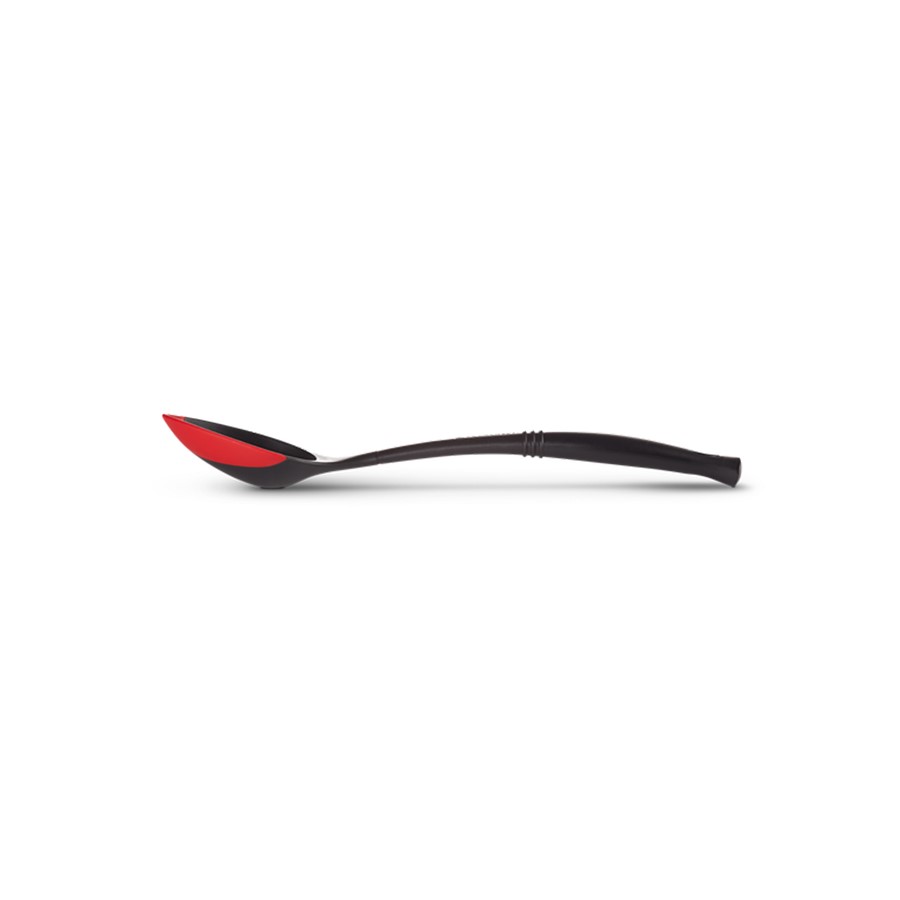 additioanl image for  Le Creuset Edge Spoon Cerise 34.5 cm 