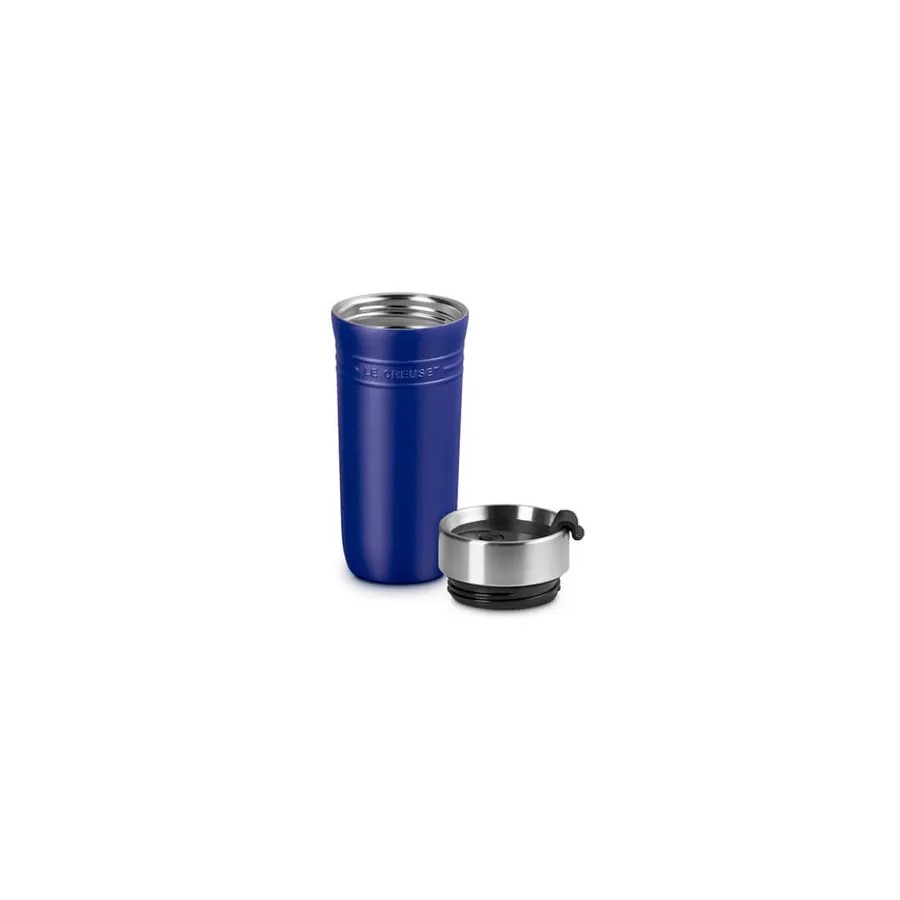 additioanl image for  Le Creuset Travel Mug Azure Blue 350 ml 