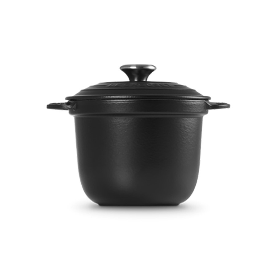 additioanl image for  Le Creuset Rice Pot Matt Black 18 cm 