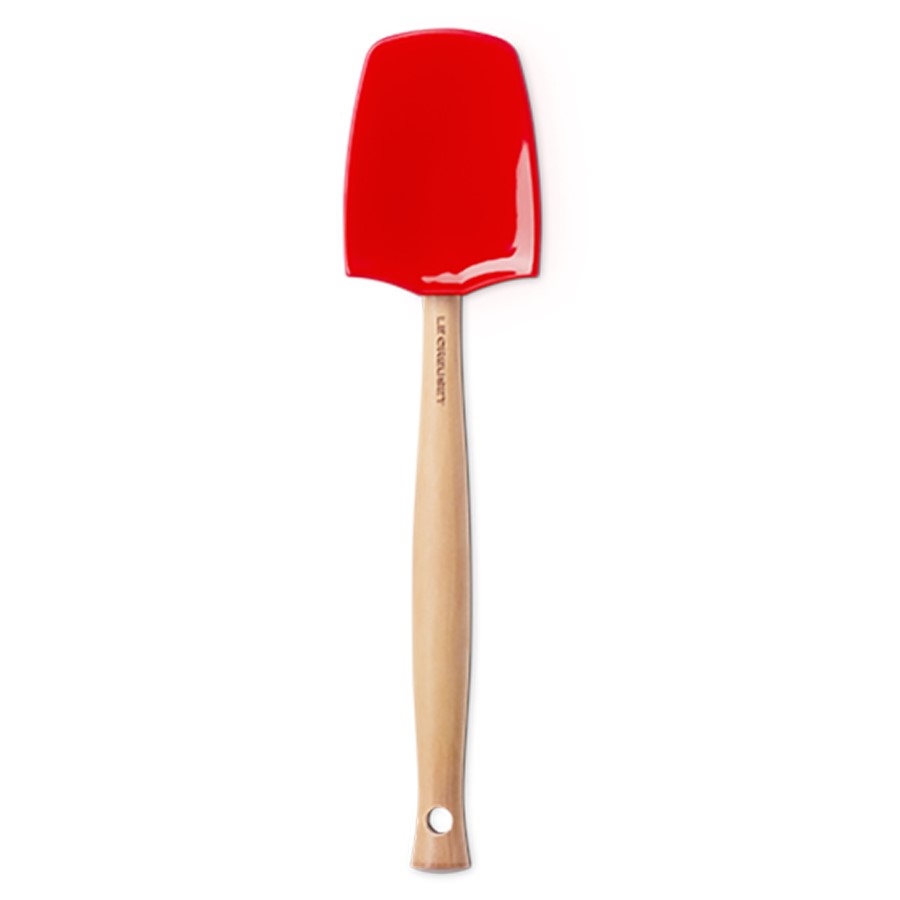 additioanl image for  Le Creuset Large Spatula Spoon Cerise 