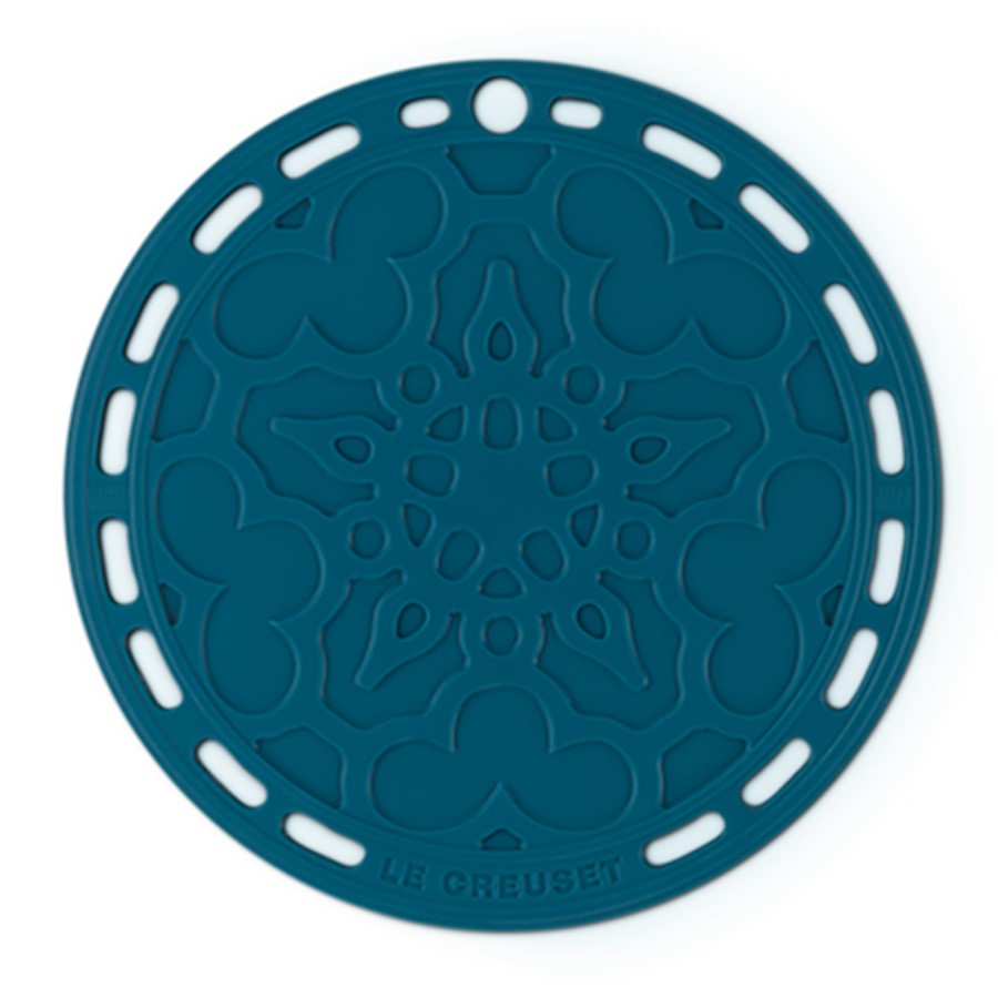 additioanl image for  Le Creuset French Trivet Deep Teal 20 cm 