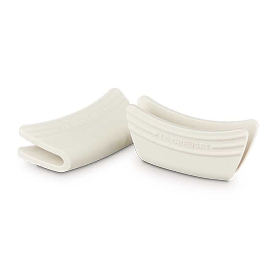additioanl image for  Le Creuset Handle Grip Set of 2 Meringue 