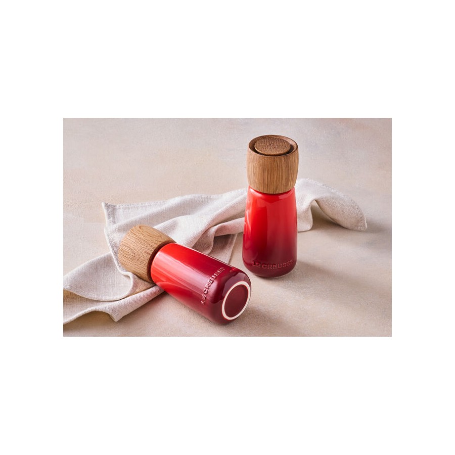 additioanl image for  Le Creuset TG Salt Mill Cerise Oak 270ml 