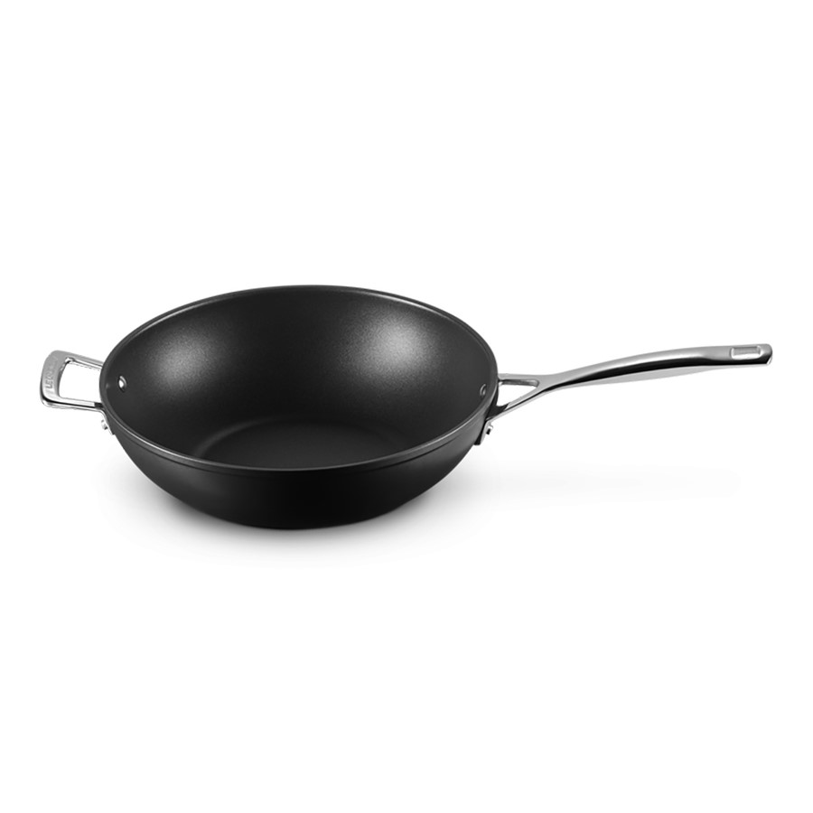 additioanl image for  Le Creuset Stir Fry Pan Black 30 cm 