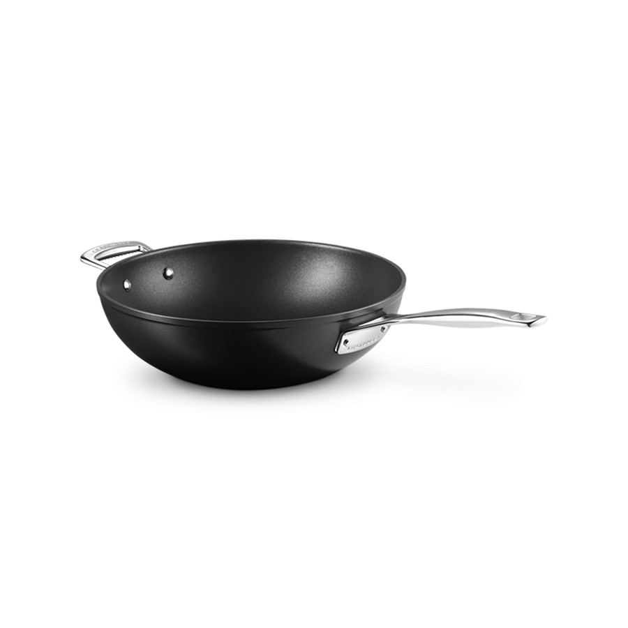 additioanl image for  Le Creuset Stir Fry Pan Black 30 cm 