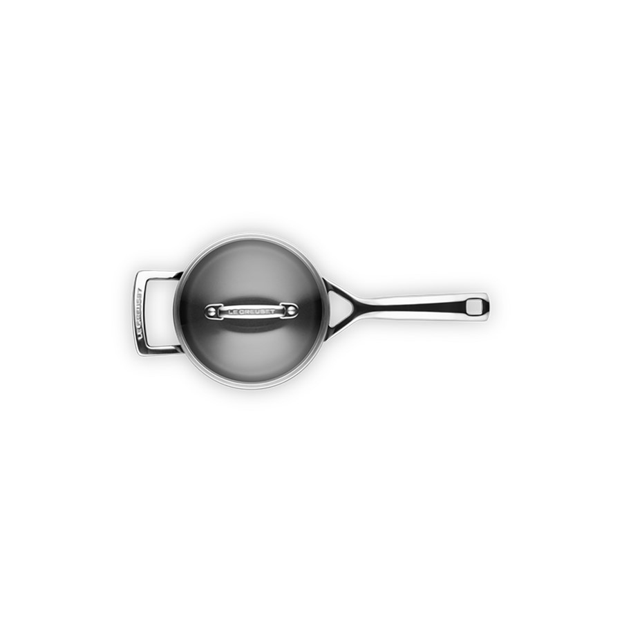 additioanl image for  Le Creuset Saucepan+Glass Lid Blk. 16 cm 