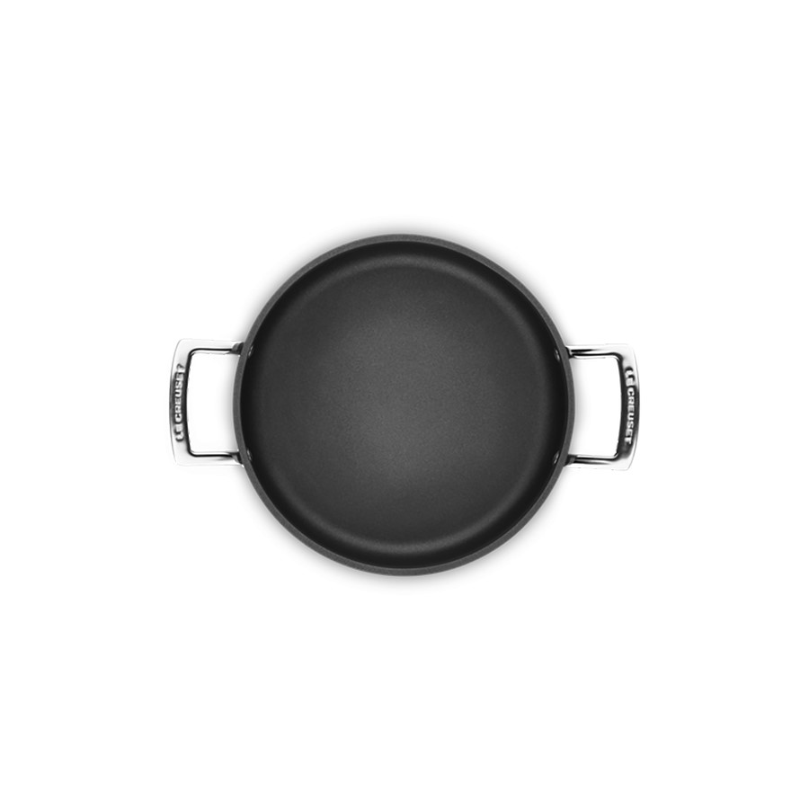 additioanl image for  Le Creuset Sauteuse +Glass Lid Blk 24 cm 