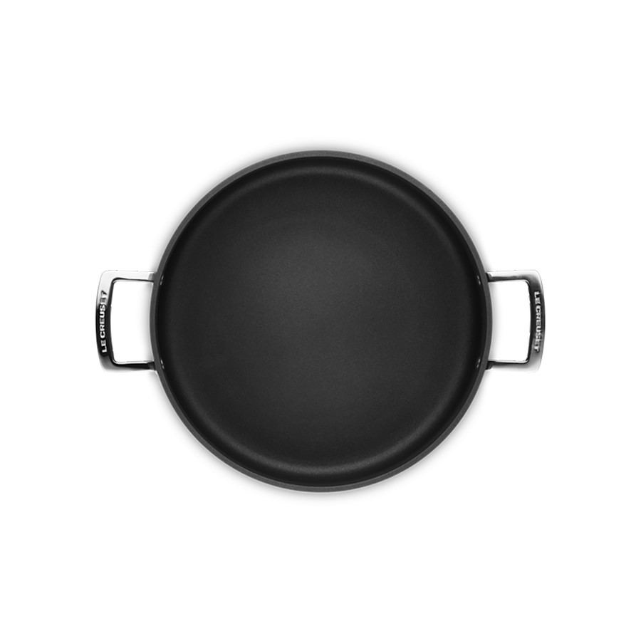 additioanl image for  Le Creuset Sauteuse +Glass Lid Blk 30 cm 