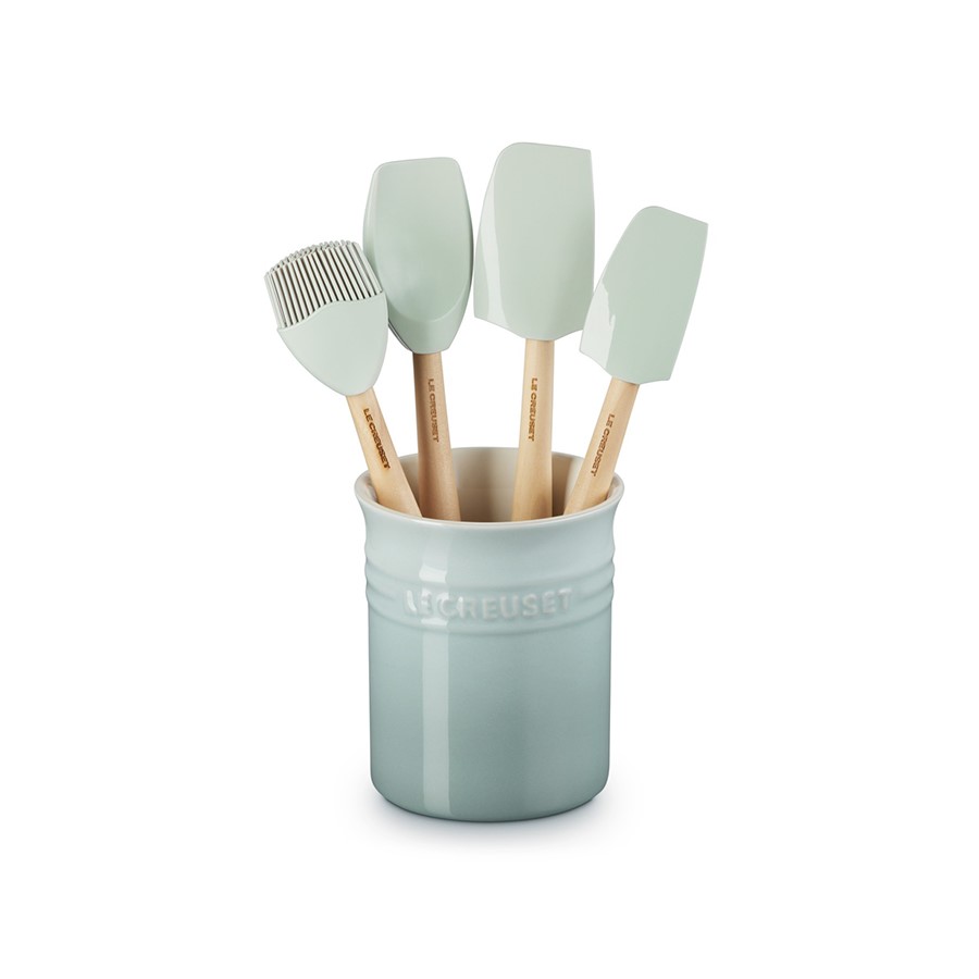 additioanl image for  Le Creuset Jar plus 4 Utensils Sea Salt 