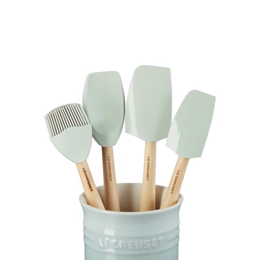 additioanl image for  Le Creuset Jar plus 4 Utensils Sea Salt 