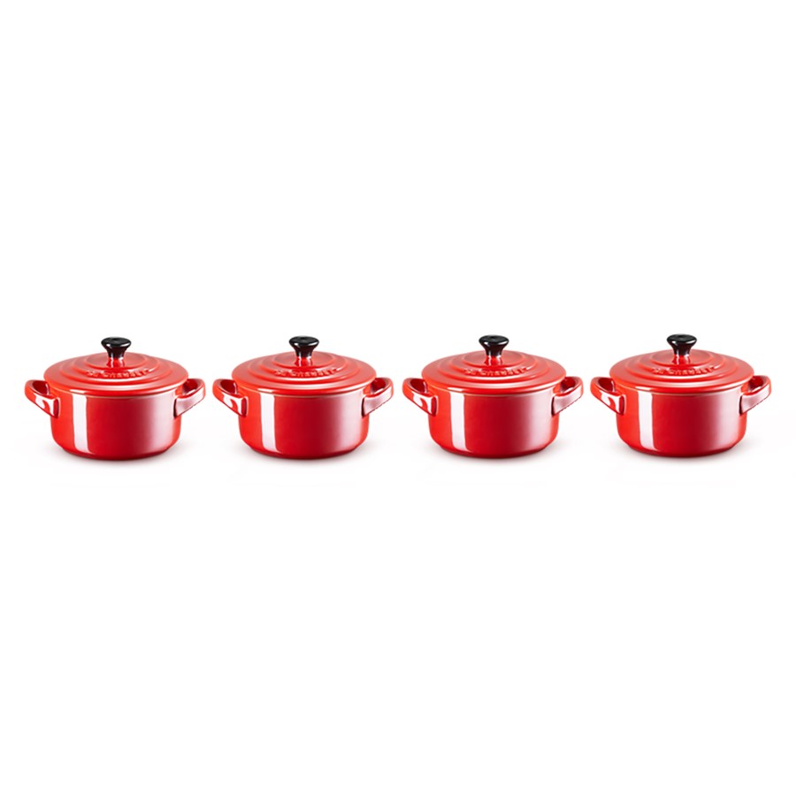 additioanl image for  Le Creuset Rd.4 Mini Cocotte Cerise 10cm 