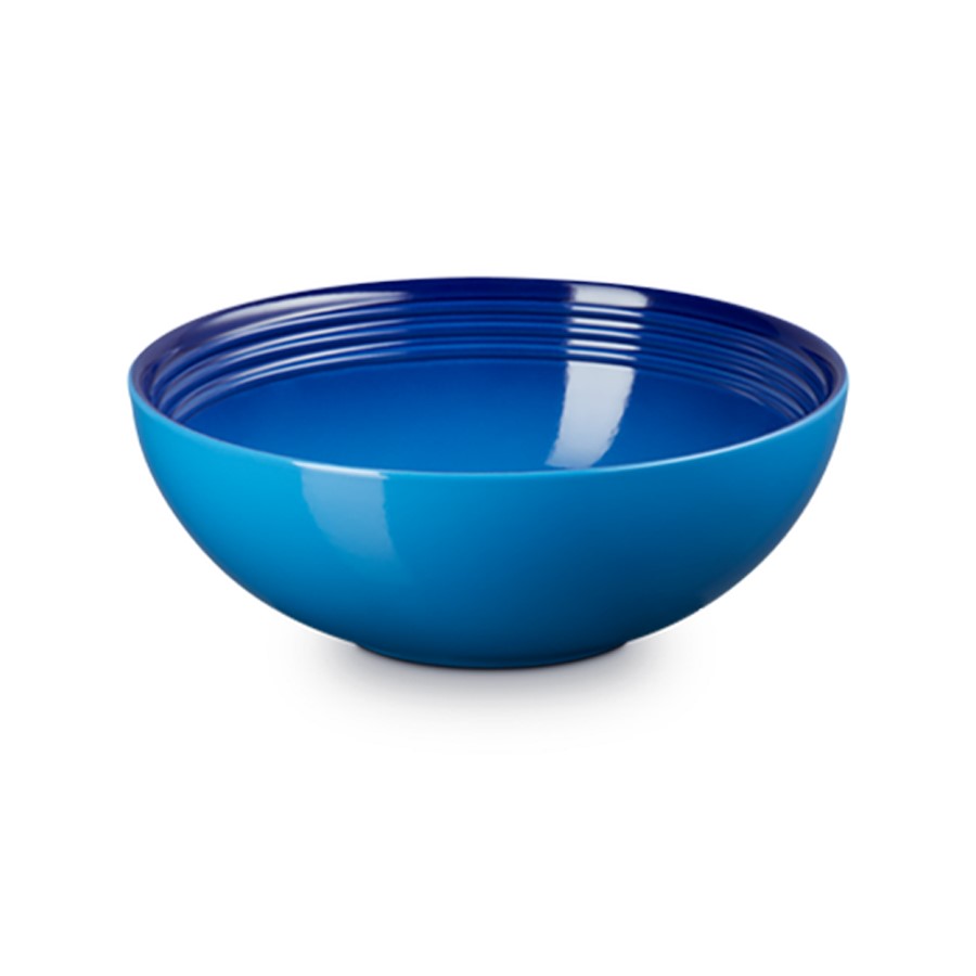 additioanl image for  Le Creuset Serving Bowl Azure Blue 24 cm 