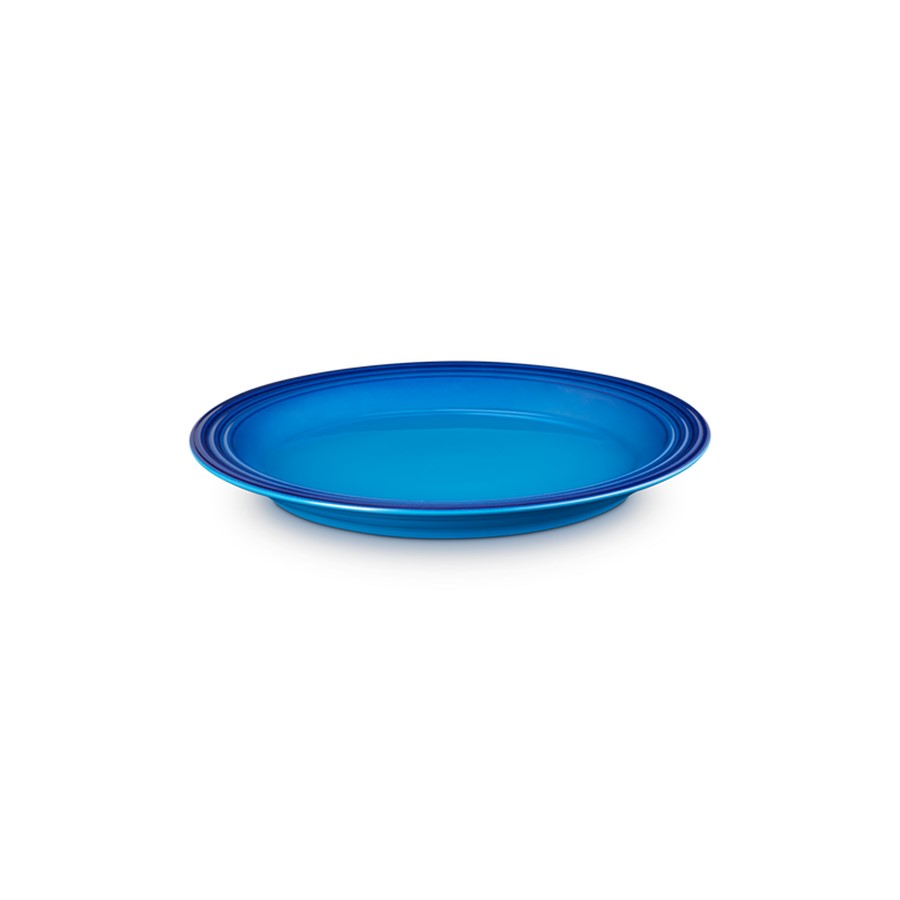 additioanl image for  Le Creuset Dinner Plate Azure Blue 27 cm 
