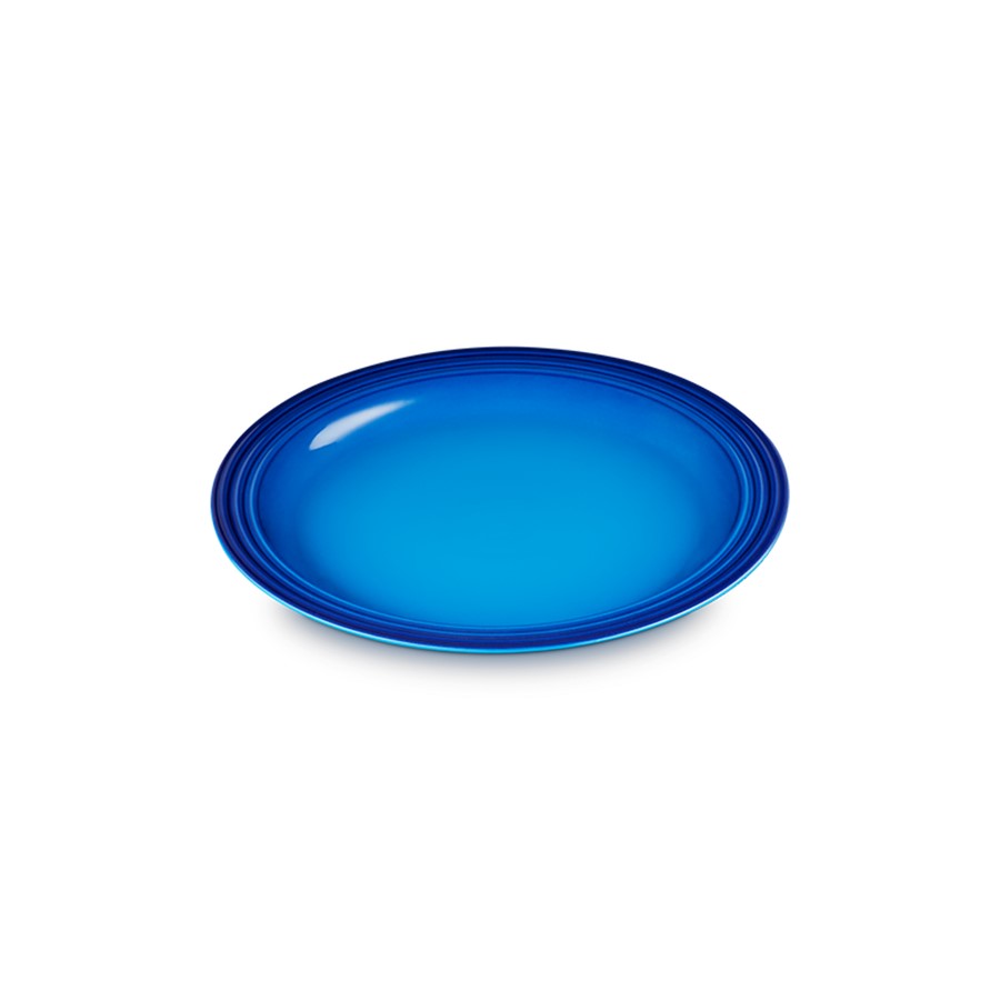 additioanl image for  Le Creuset Dinner Plate Azure Blue 27 cm 