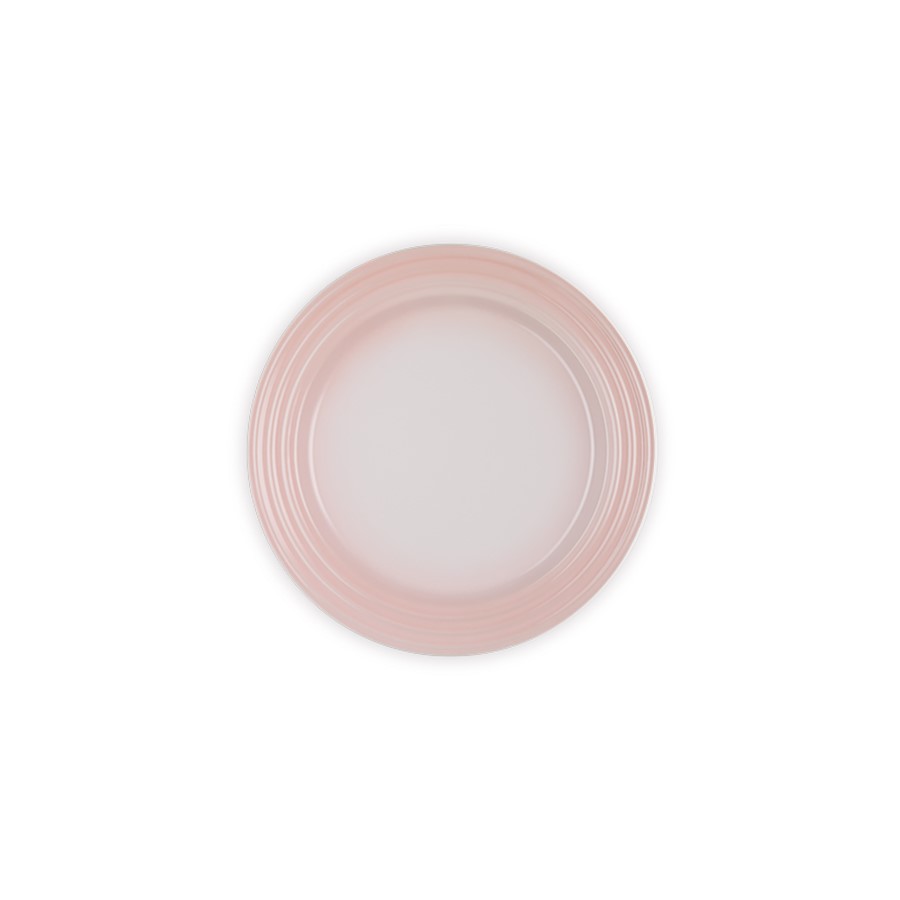 additioanl image for  Le Creuset Salad Plate Shell Pink 22 cm 