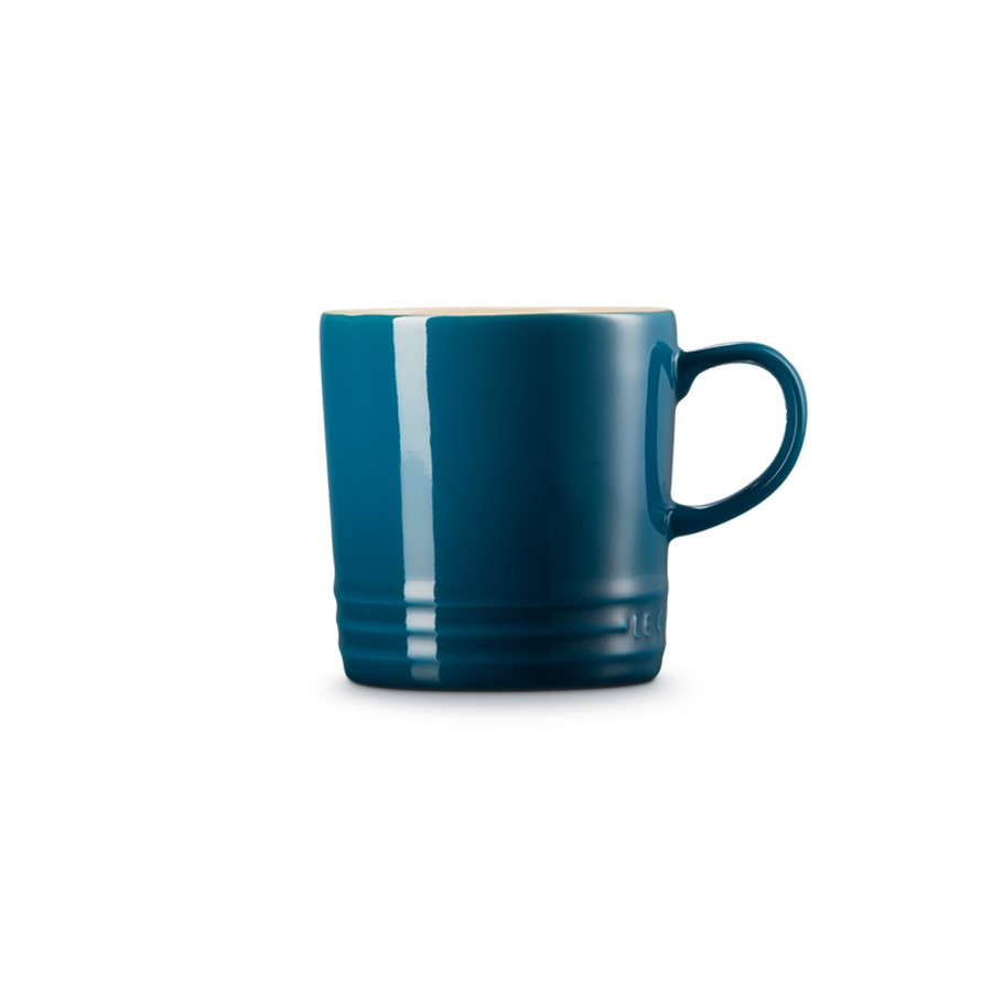 additioanl image for  Le Creuset Coffee Mug Deep Teal 350 ml 