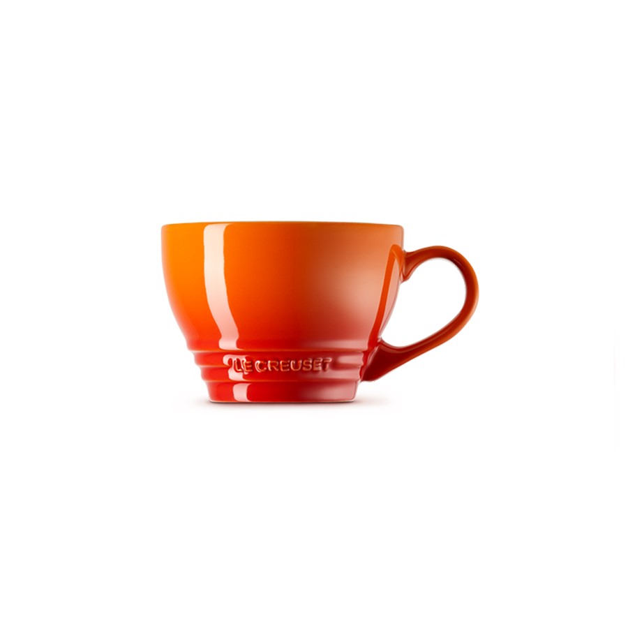 additioanl image for  Le Creuset Cappuccino Mug Flame 400 ml 