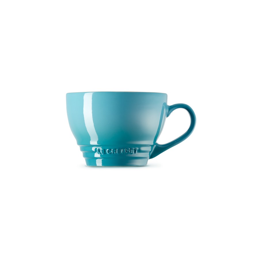 additioanl image for  Le Creuset Cappuccino Mug Teal 400 ml 