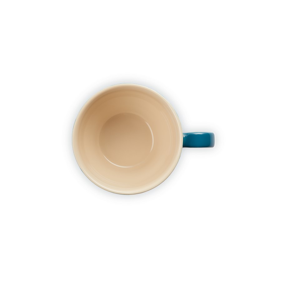 additioanl image for  Le Creuset Cappuccino Mug Dp Teal 400 ml 