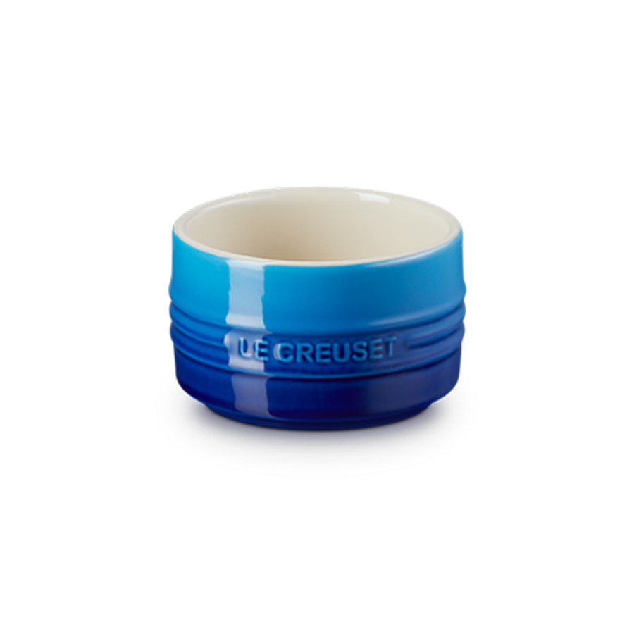 additioanl image for  Le Creuset Rd. Ramekin Azure Blue 200 ml 