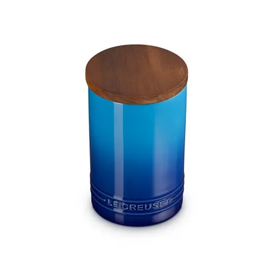 additioanl image for  Le Creuset Storage Jar Azure Blue 770 ml 