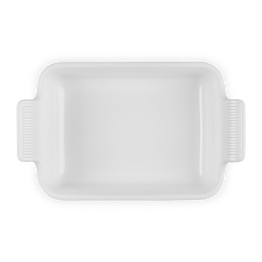 additioanl image for  Le Creuset Gratin Rect Dish White 19 cm 