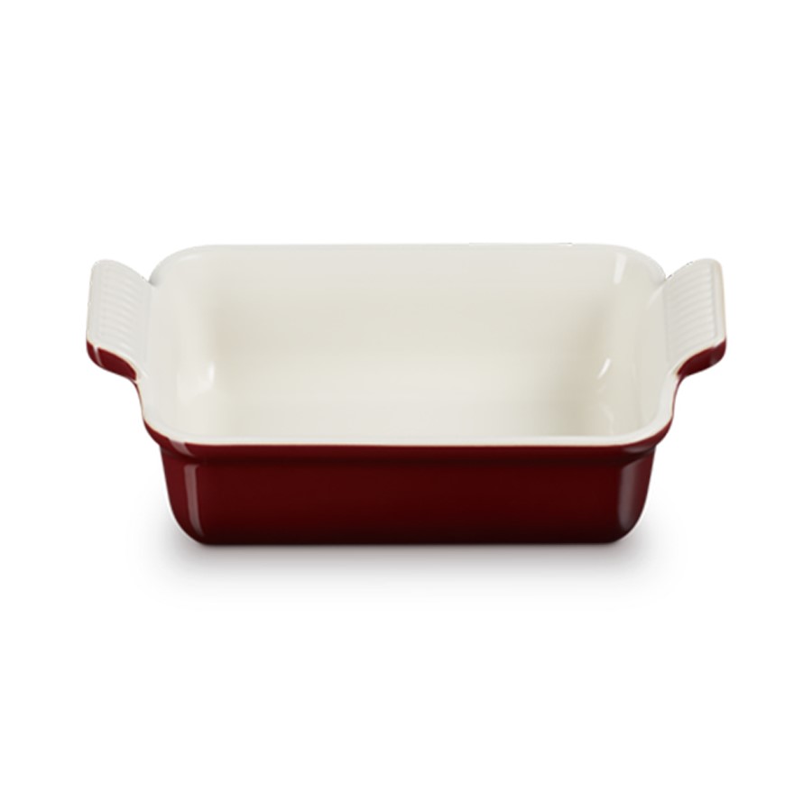 additioanl image for  Le Creuset Gratin Rect Dish Garnet 19 cm 