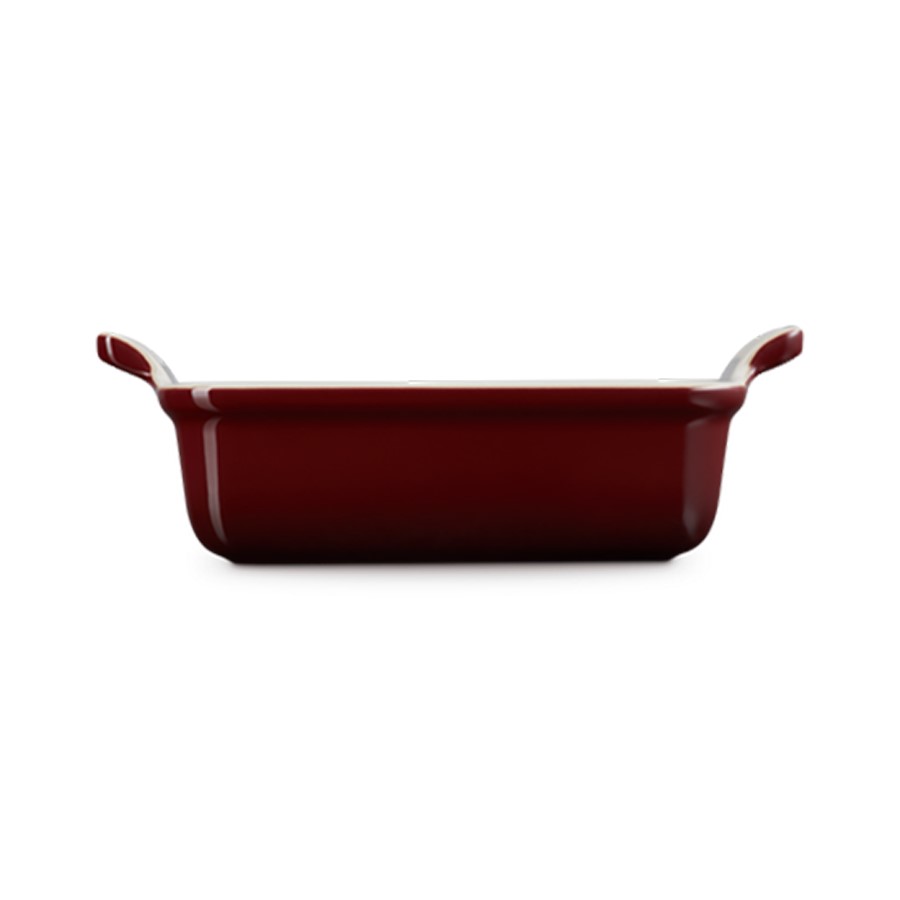 additioanl image for  Le Creuset Gratin Rect Dish Garnet 19 cm 