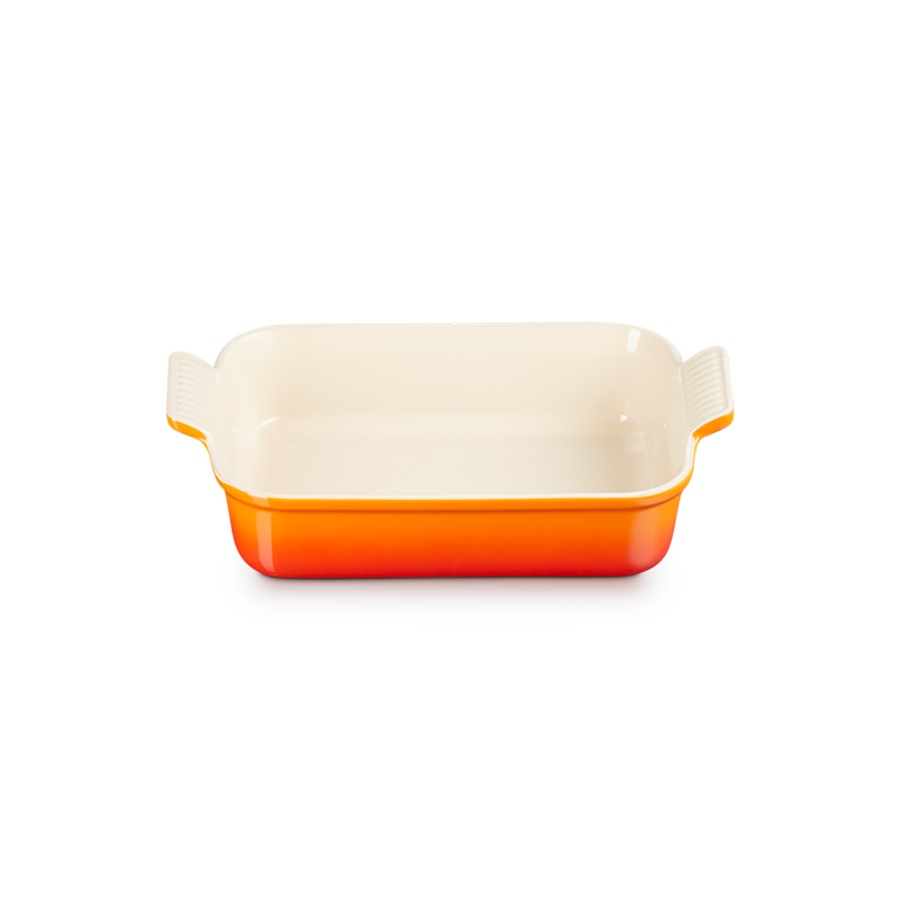 additioanl image for  Le Creuset Gratin Rect. Dish Flame 26 cm 
