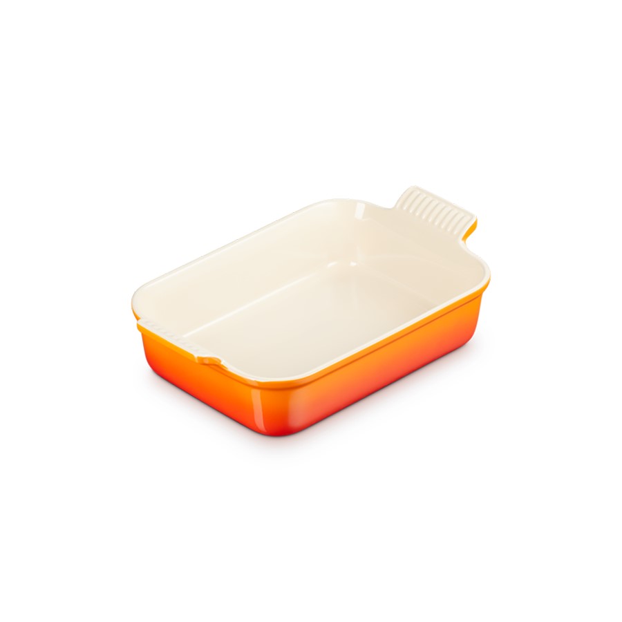 additioanl image for  Le Creuset Gratin Rect. Dish Flame 26 cm 