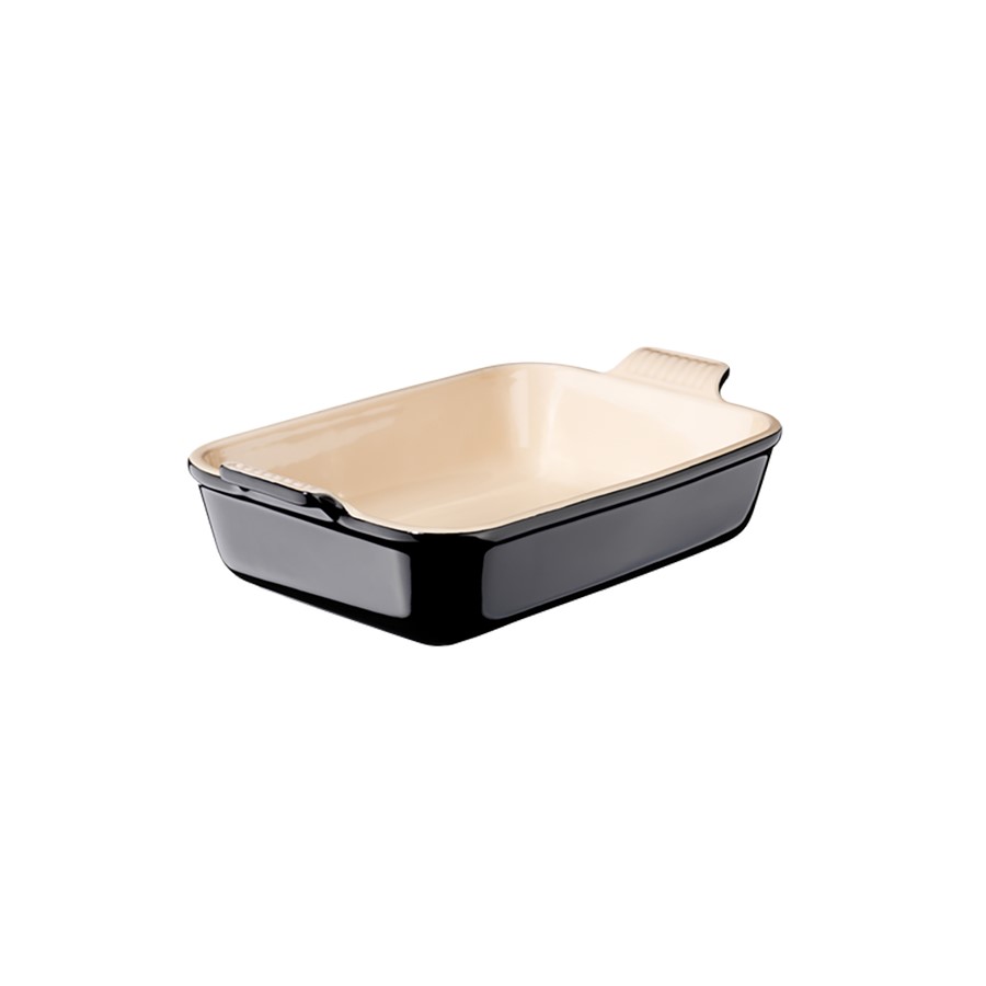 additioanl image for  Le Creuset Gratin Dish Black Onyx 26 cm 