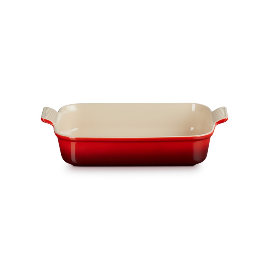 additioanl image for  Le Creuset Gratin Rect Dish Cerise 32 cm 