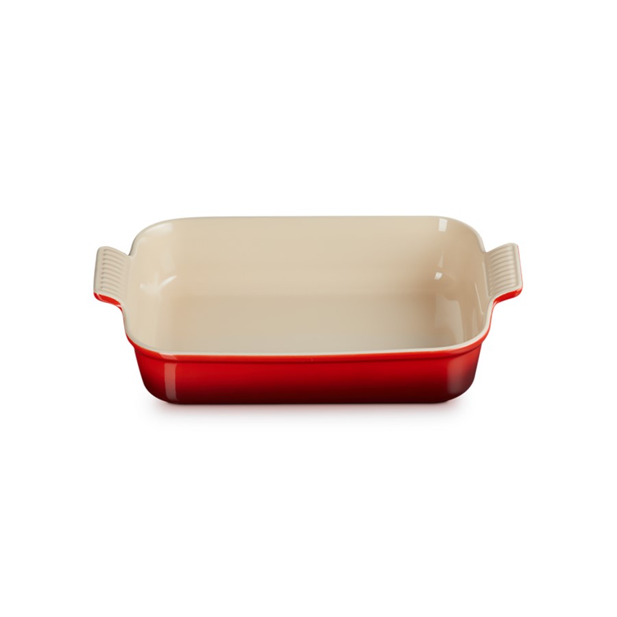 additioanl image for  Le Creuset Gratin Rect Dish Cerise 32 cm 