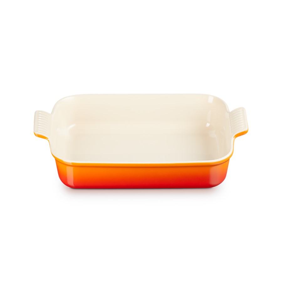 additioanl image for  Le Creuset Gratin Rect. Dish Flame 32 cm 