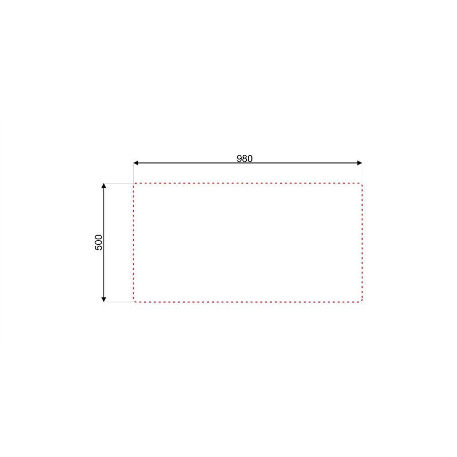 additioanl image for  Asil Sink 1 Bowl S/S Flushmount 100x52cm 