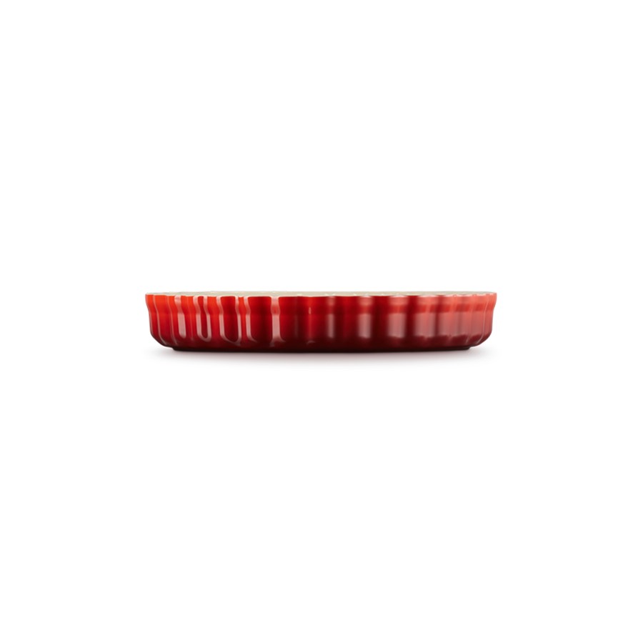 additioanl image for  Le Creuset Flan Fluted Dish Cerise 28 cm 
