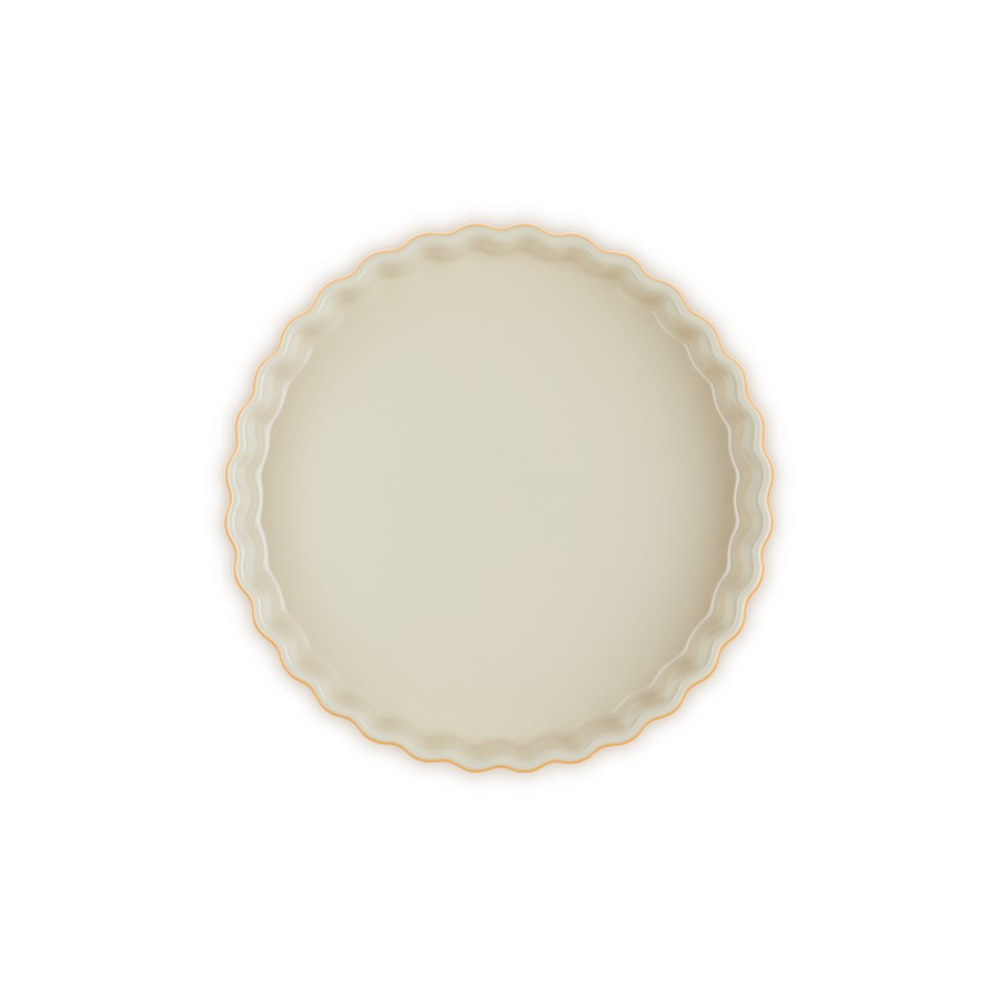 additioanl image for  Le Creuset Flan Fluted Dish Flame 28 cm 