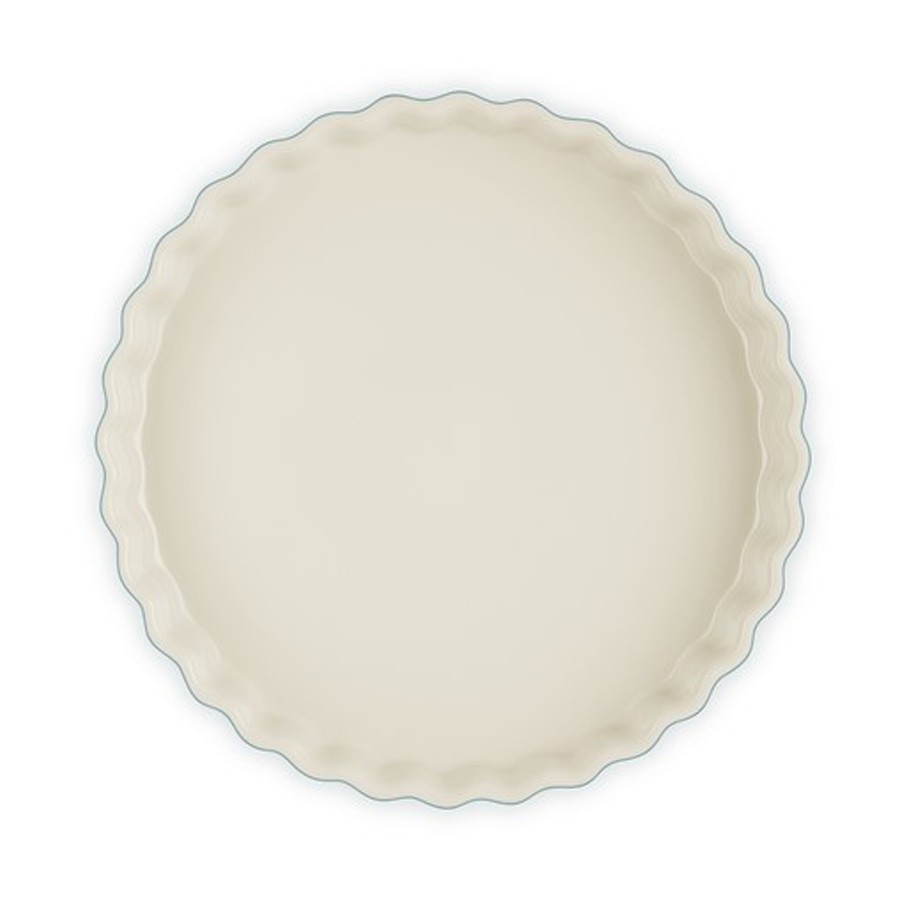 additioanl image for  Le Creuset Flan Fluted Dish S/Salt 28 cm 
