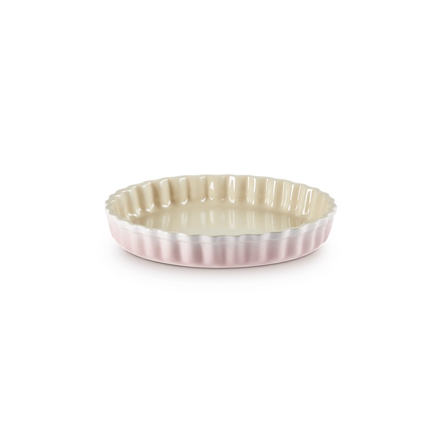 additioanl image for  Le Creuset Flan Dish Shell Pink 28 cm 