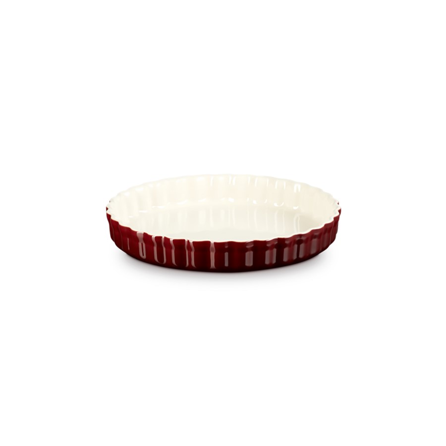 additioanl image for  Le Creuset Flan Dish Garnet 28 cm 