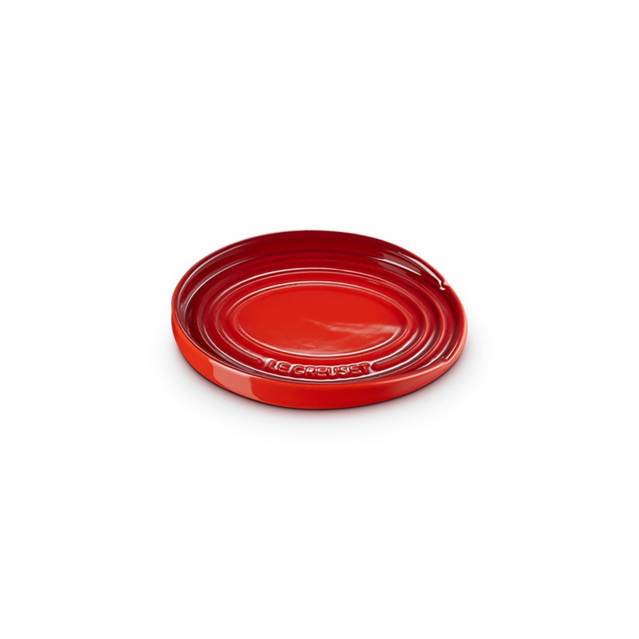 additioanl image for  Le Creuset Oval Spoon Rest Cerise 16 cm 