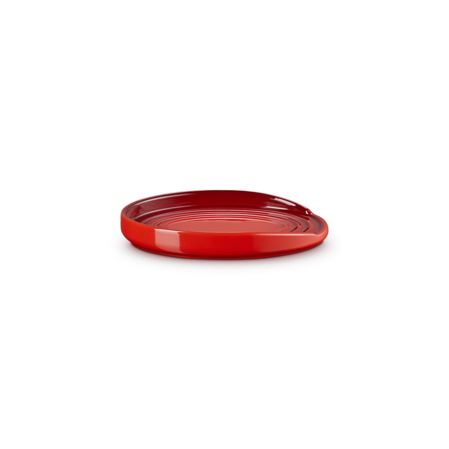additioanl image for  Le Creuset Oval Spoon Rest Cerise 16 cm 