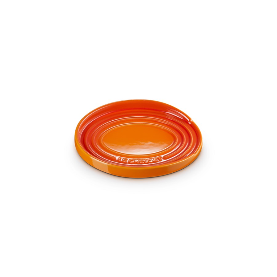 additioanl image for  Le Creuset Oval Spoon Rest Flame 16 cm 