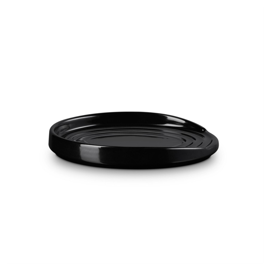 additioanl image for  Le Creuset Oval Spoon Rest Blk Onyx 