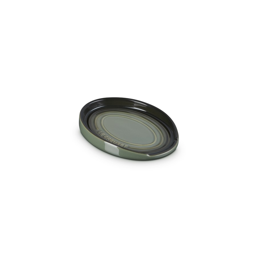 additioanl image for  Le Creuset Oval Spoon Rest Thyme 15 cm 
